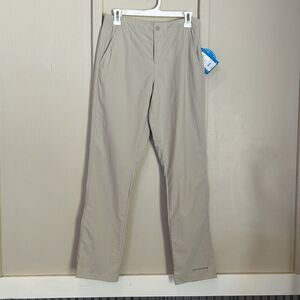 Columbia Boys PFG Franklin Ridge Pants Large OmniShade Pockets Outdoor Grunge